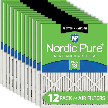 Replacement For NORDIC PURE 15X15X1EXACTCUSTOMM13C12